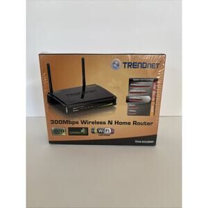 Trendnet GreenNet 300Mbps Wireless N Home Router TEW-632BRP New Sealed